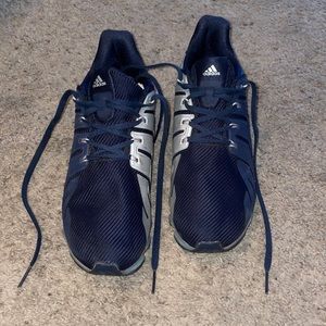 Adidas mens Springblade tennis running shoes Navy Blue EUC